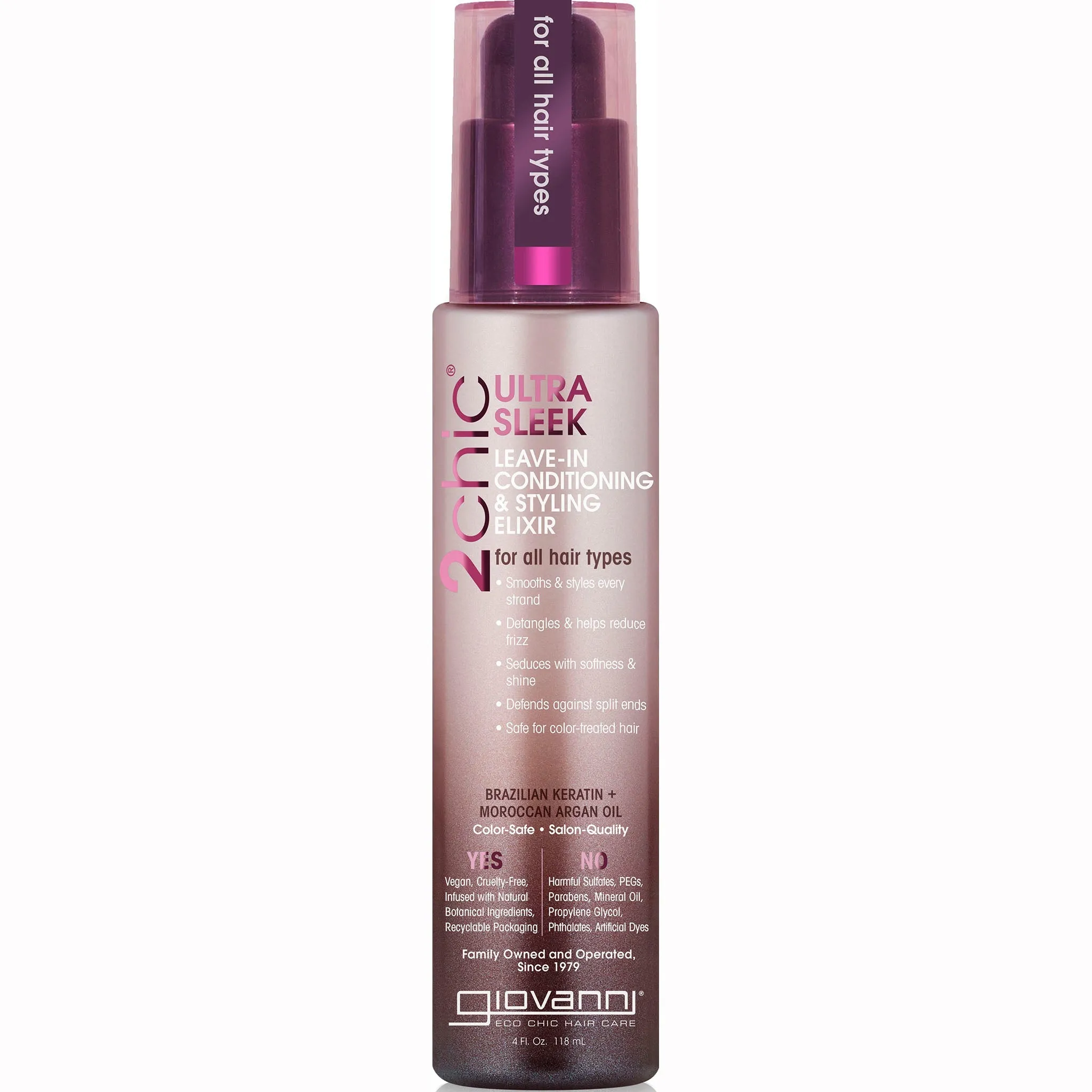 2Chic Ultra-Sleek | Leave-In Conditioning and Styling Elixir