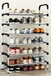 6-Tier Self-Standing Shoe Rack – Space-Saving & Durable Storage Solution