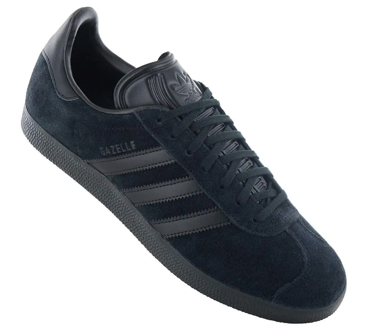 adidas Originals Gazelle - Triple Black - Herren Sneakers Schuhe Schwarz CQ2809