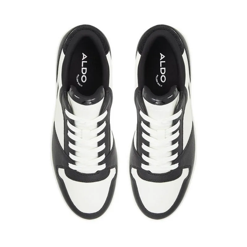 ALDO Zethan Men Low Top Sneaker - Black/White