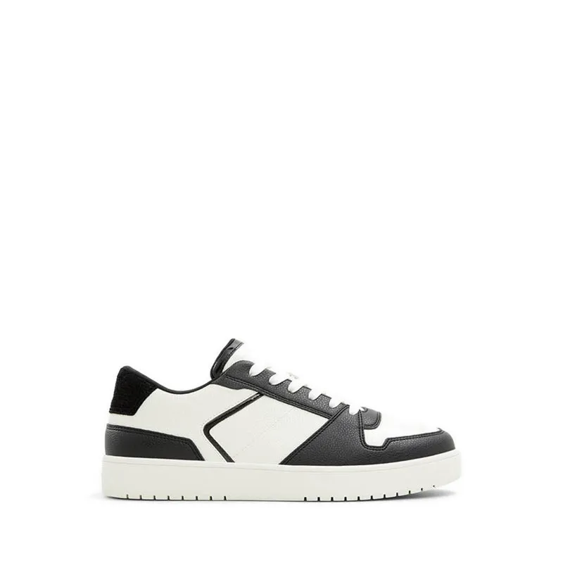 ALDO Zethan Men Low Top Sneaker - Black/White
