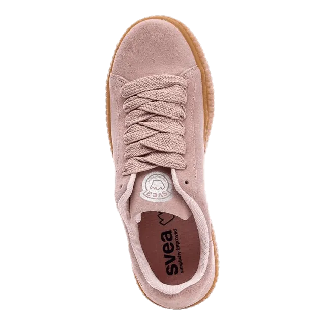 Anna Wide Lace Sneaker Pink