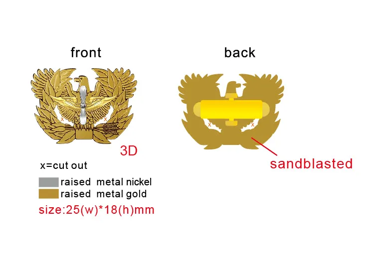 Aviation Eagle Cuff Links