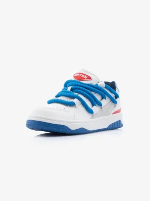 BaligURYSN Urban Blue Bliss Flat Low Top Classy Women’s Sneaker