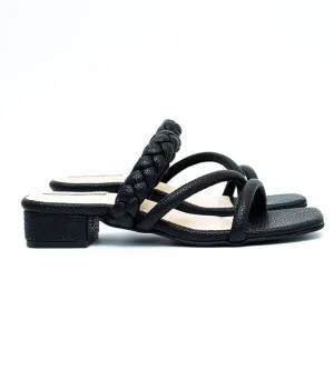 Be Confident Braided Box Heels