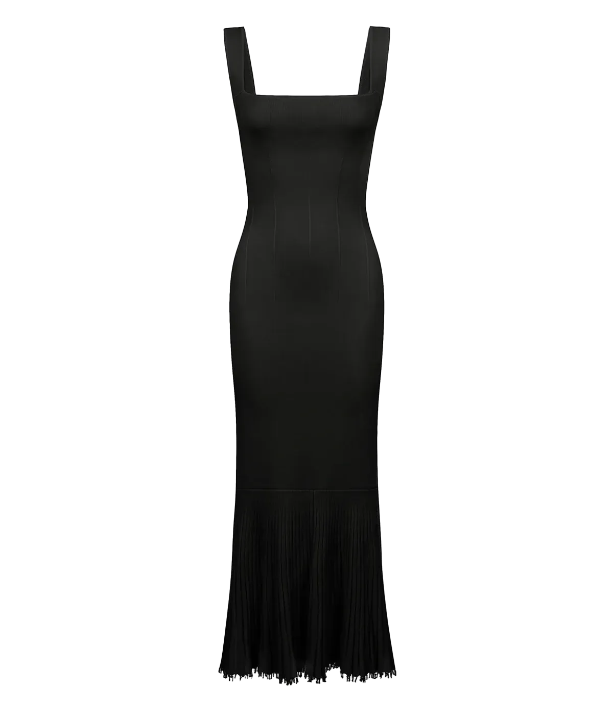 Beaded Atalanta Dress in Black