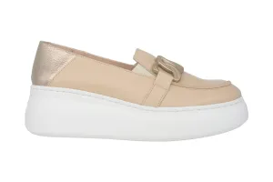 'Begin' women's loafer - beige