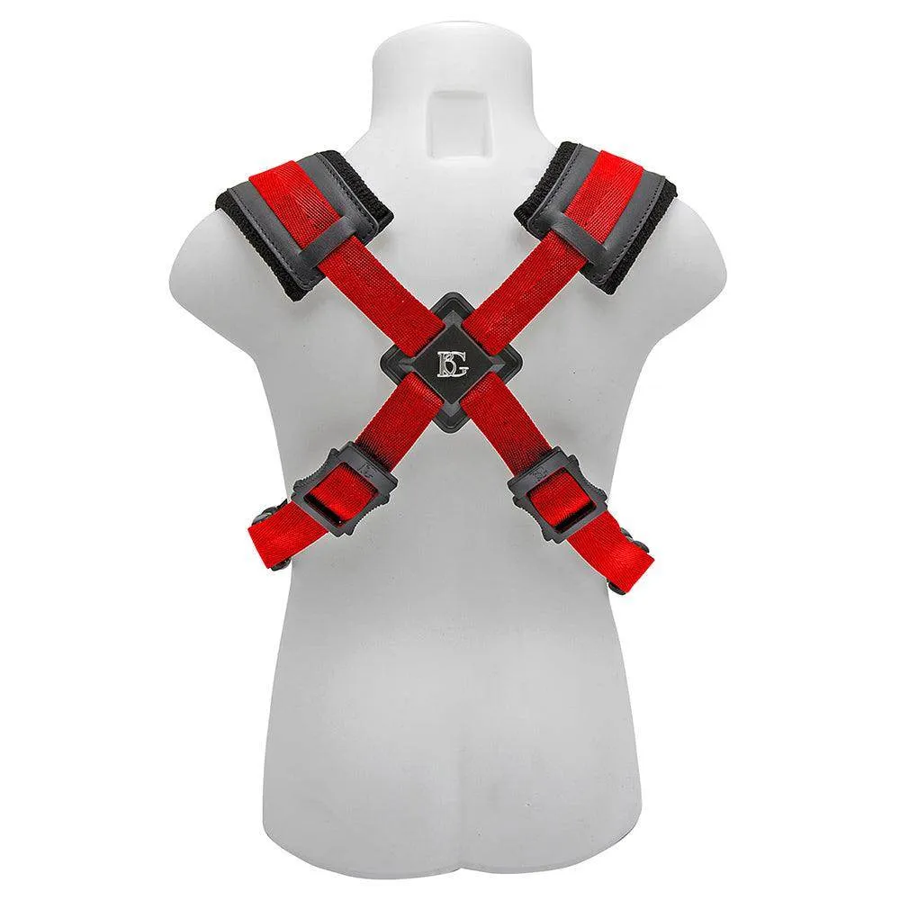 BG A & T Sax Comfort Harness Small ~ Red ~ Snap Hook
