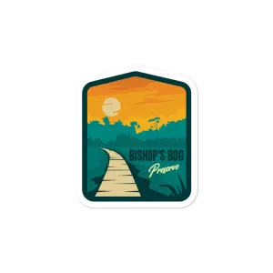 Bishop's Bog (Portage, Michigan) Vinyl Sticker