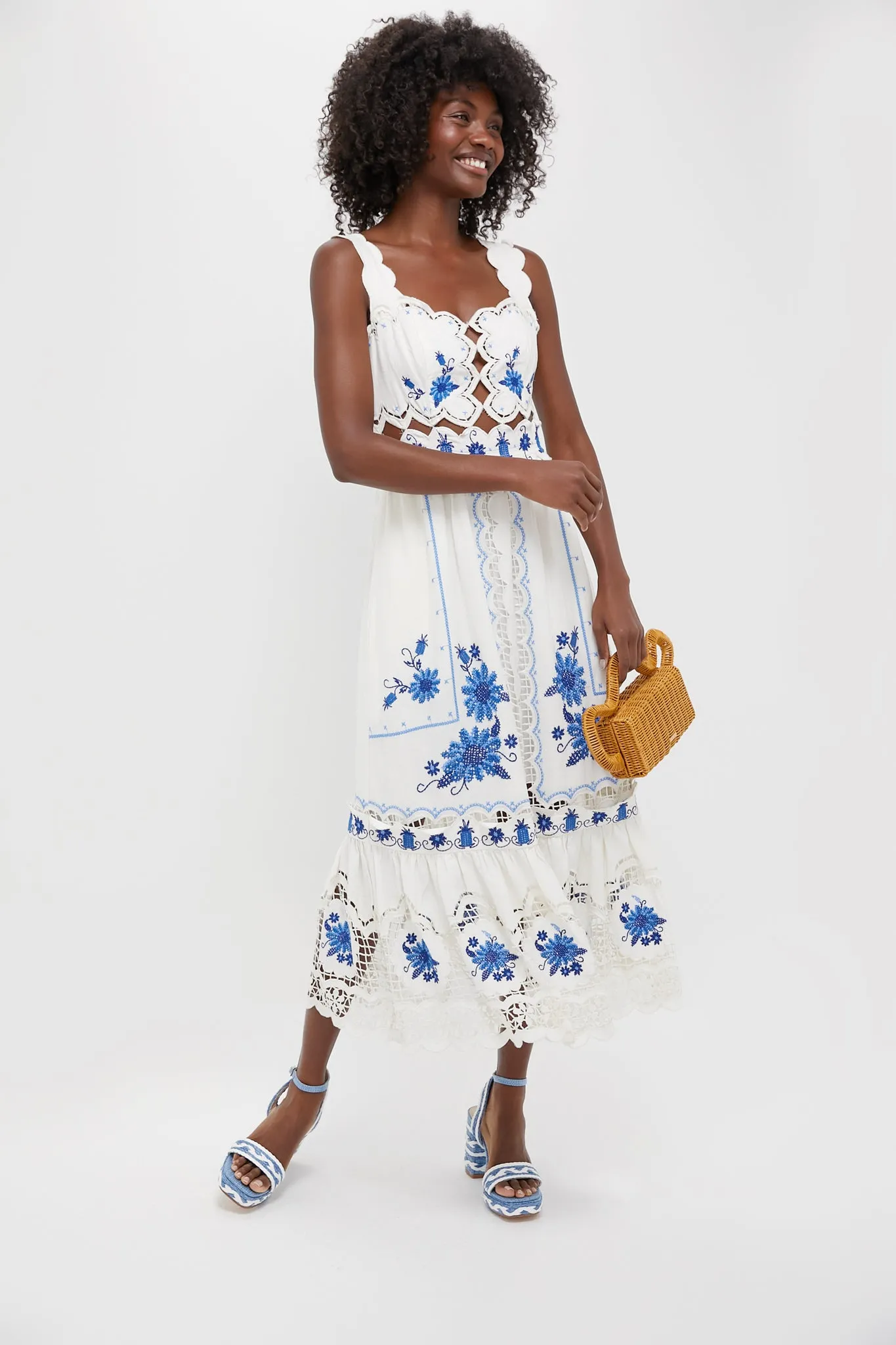 Blue Lyla Heels