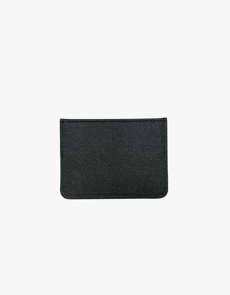 Branded Cardholder/Billfold in Black