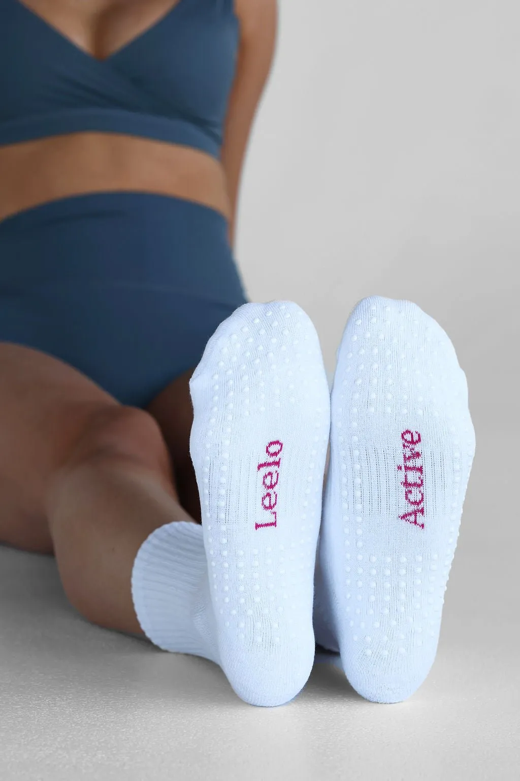 Breathe Grip Socks - Pink