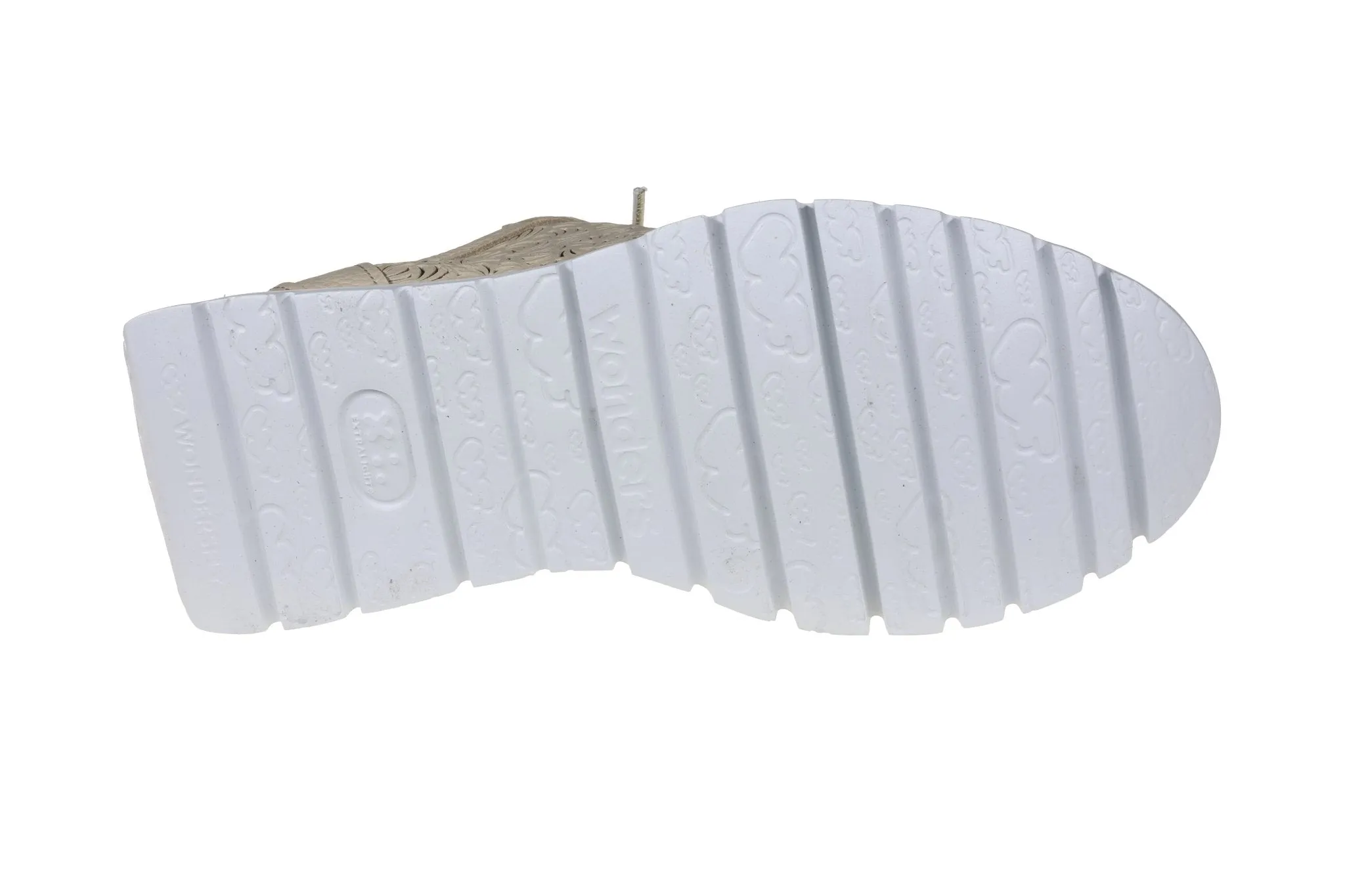 'Cairo' women's perforated summer sneaker - Beige