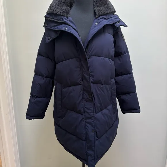 Calvin Klein Navy Puffer Jacket