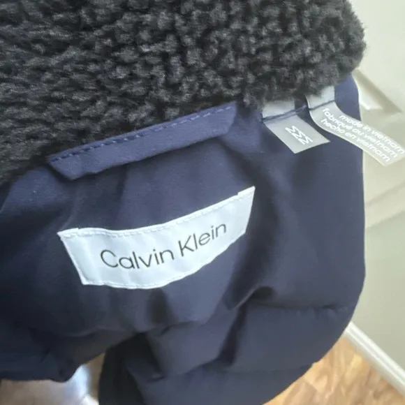 Calvin Klein Navy Puffer Jacket