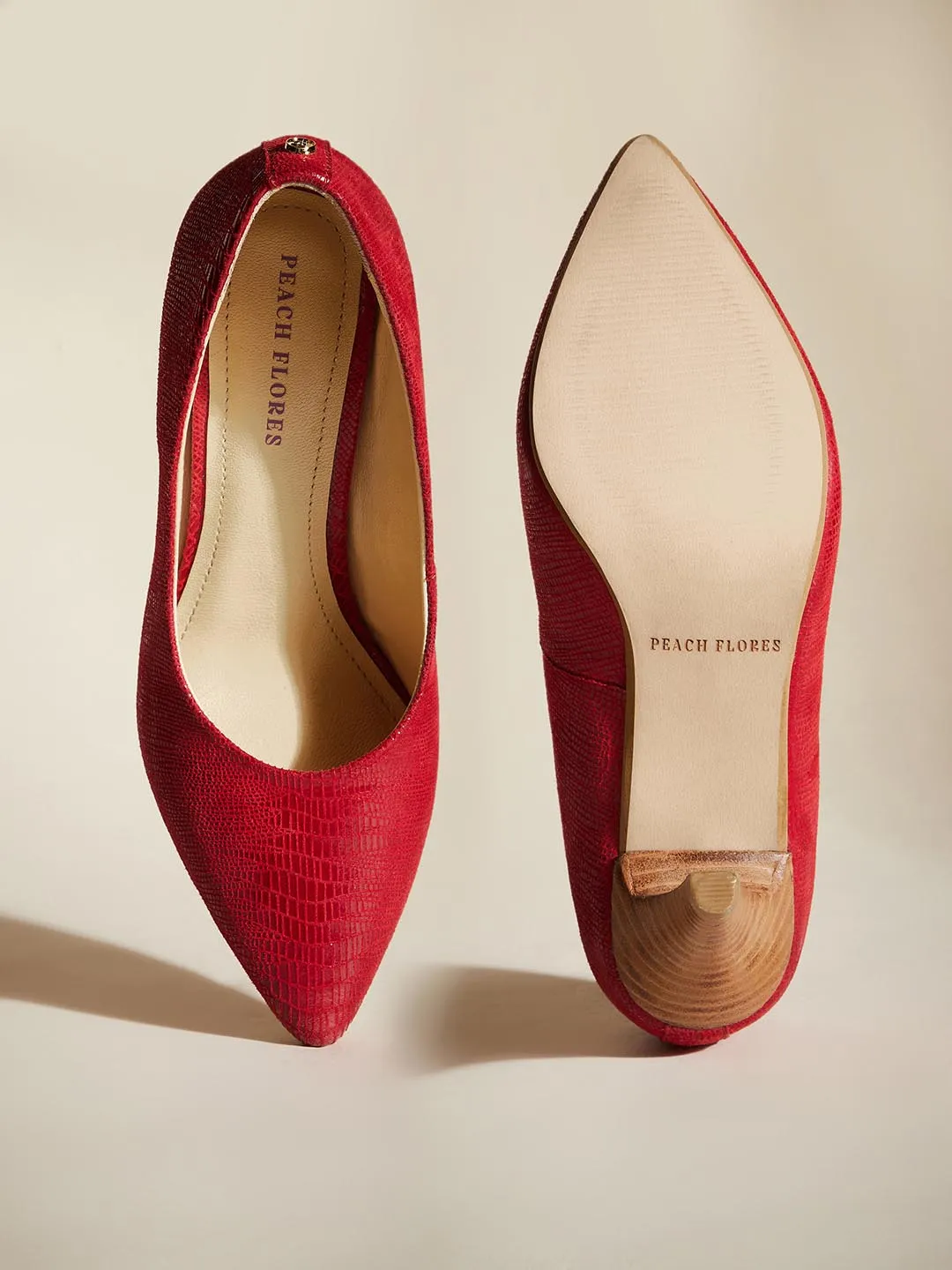 Chloe Leather Heels