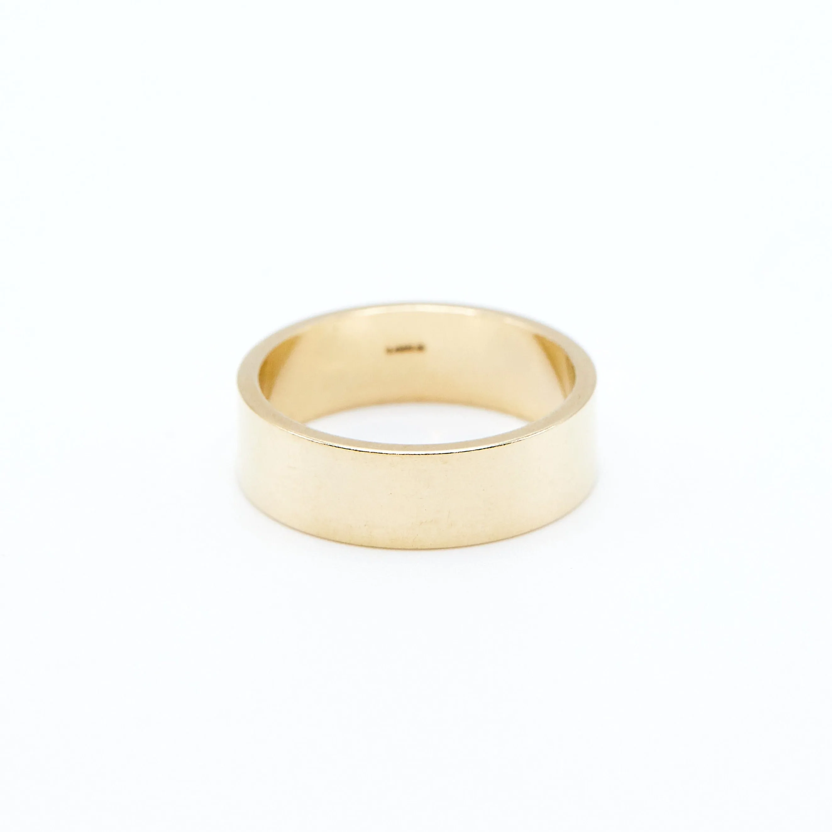 Classic Flat Wedding Band