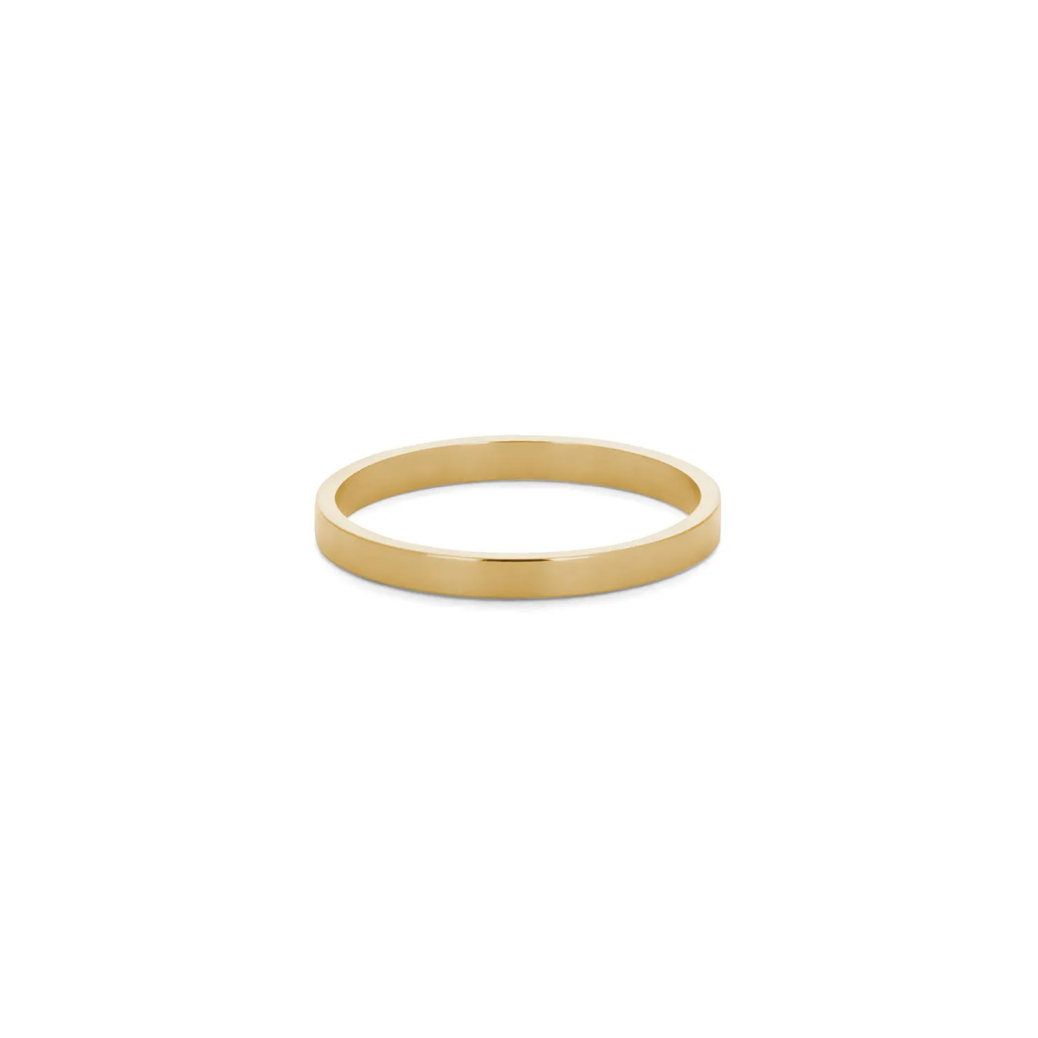 Classic Flat Wedding Band