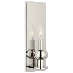 Comtesse Medium Sconce in Polished Nickel