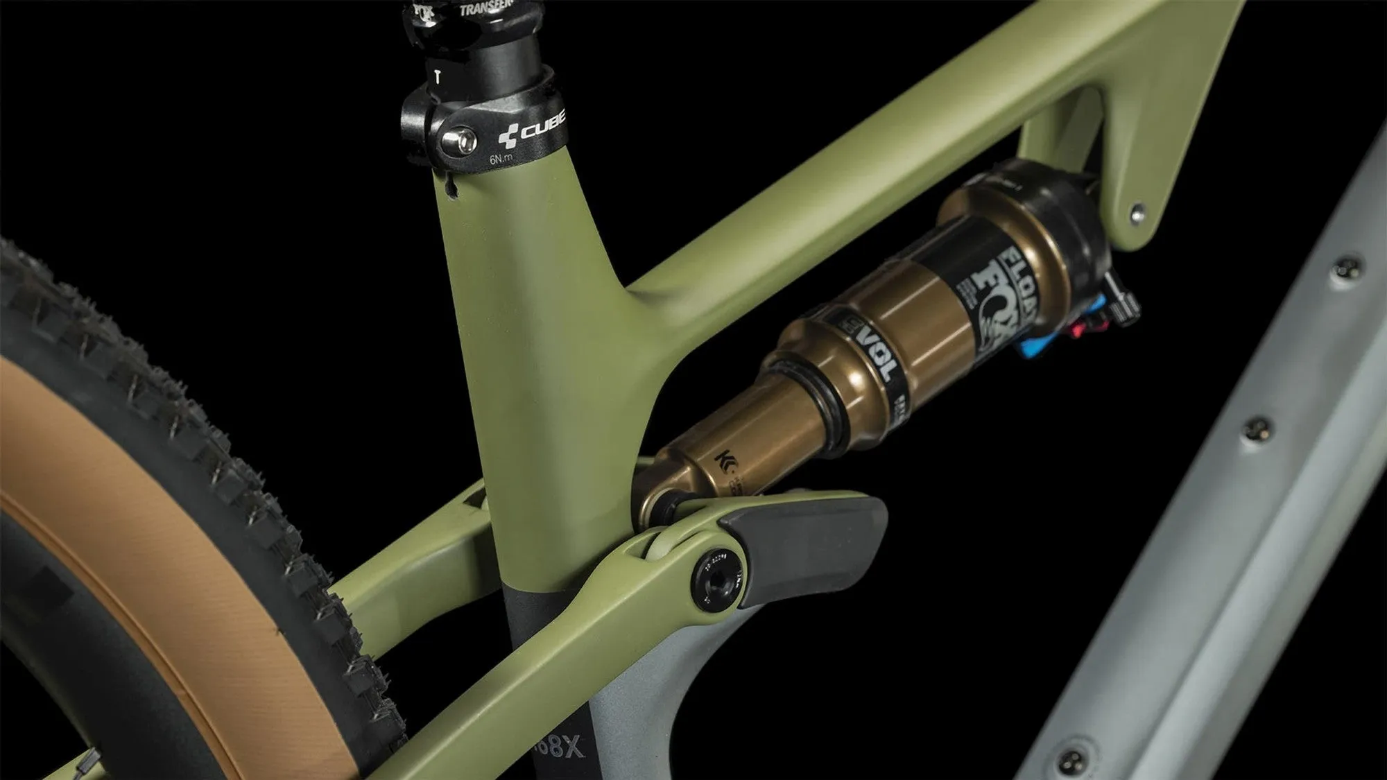 CUBE AMS ONE11 C:68X TM 29 FLASHGREY/OLIVE