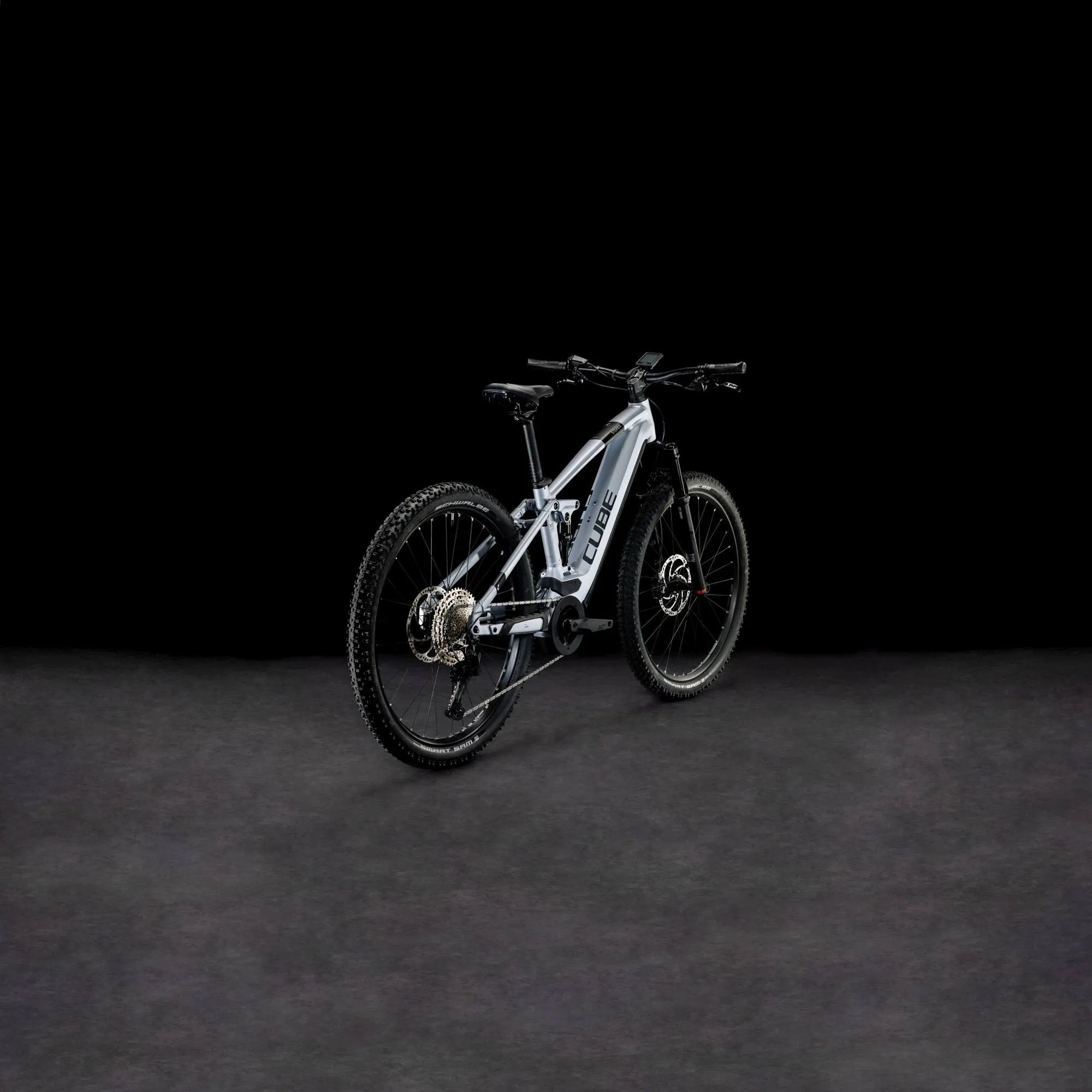 CUBE STEREO HYBRID 120 RACE 625 POLARSILVER/BLACK