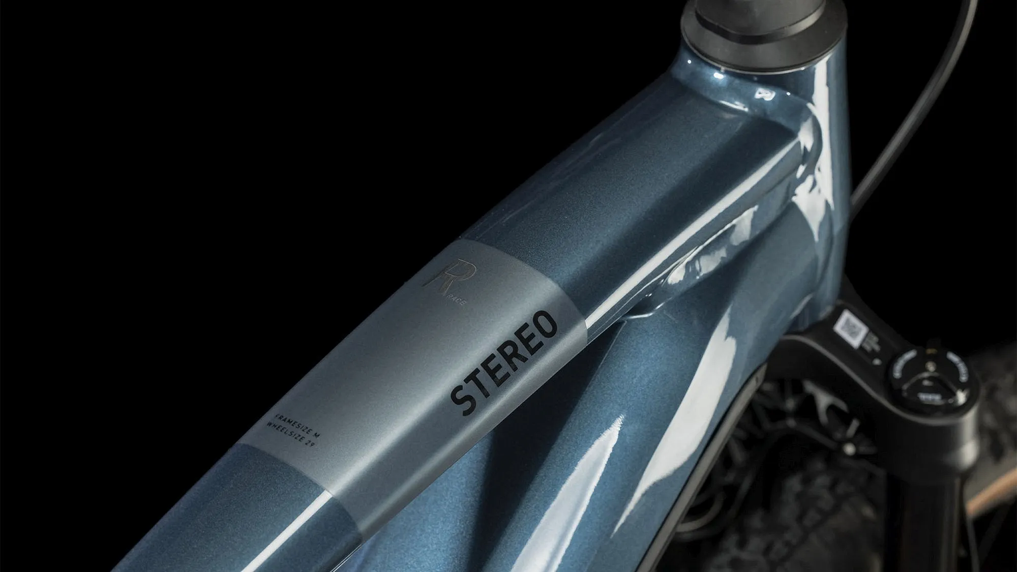 CUBE STEREO HYBRID 120 RACE 750 PETROLBLUE/CHROME