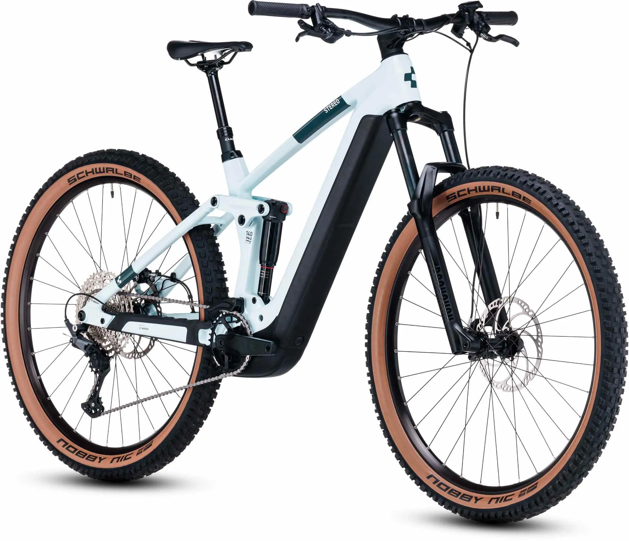 CUBE STEREO HYBRID 140 HPC PRO 750 FROSTWHITE/GREY