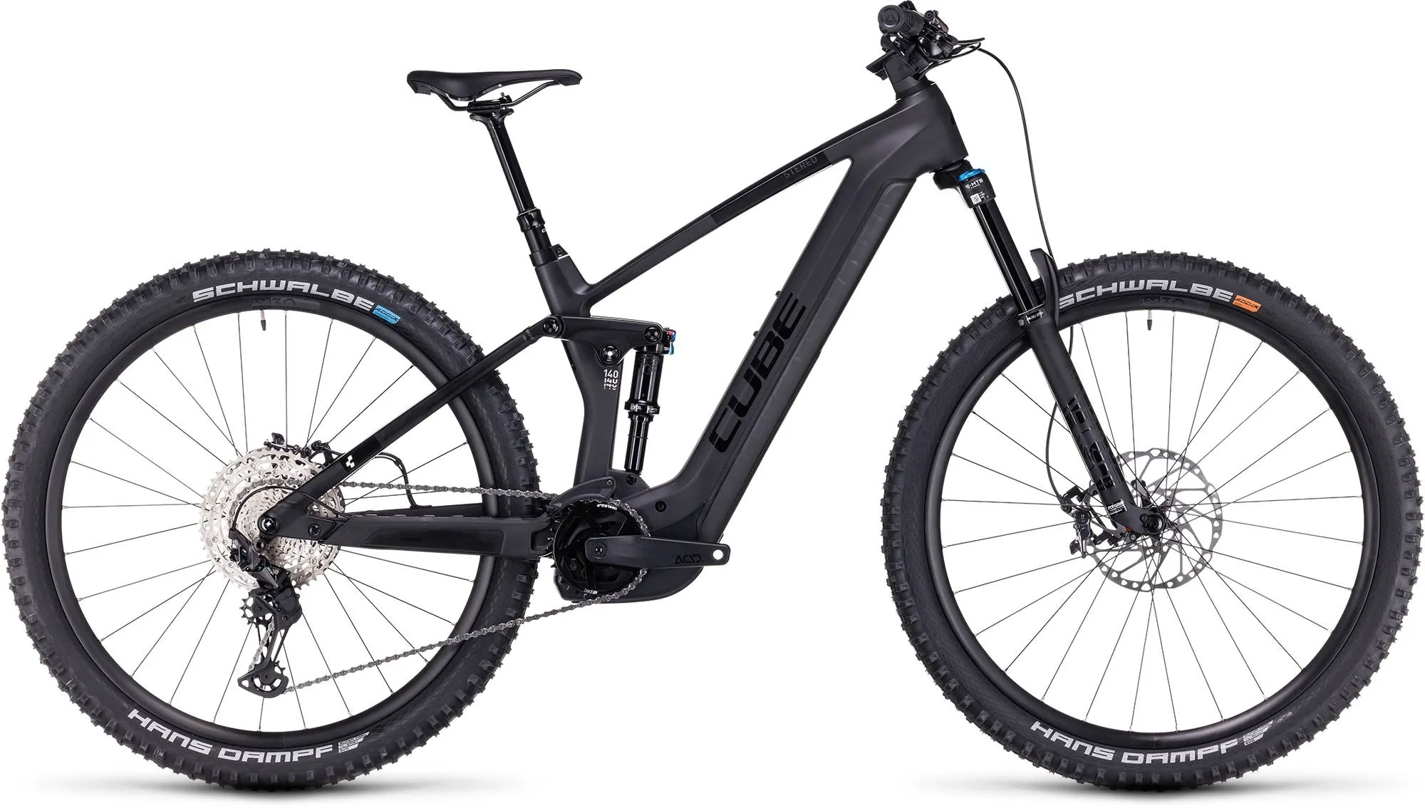 CUBE STEREO HYBRID 140 HPC SLX 750 CARBON/REFLEX
