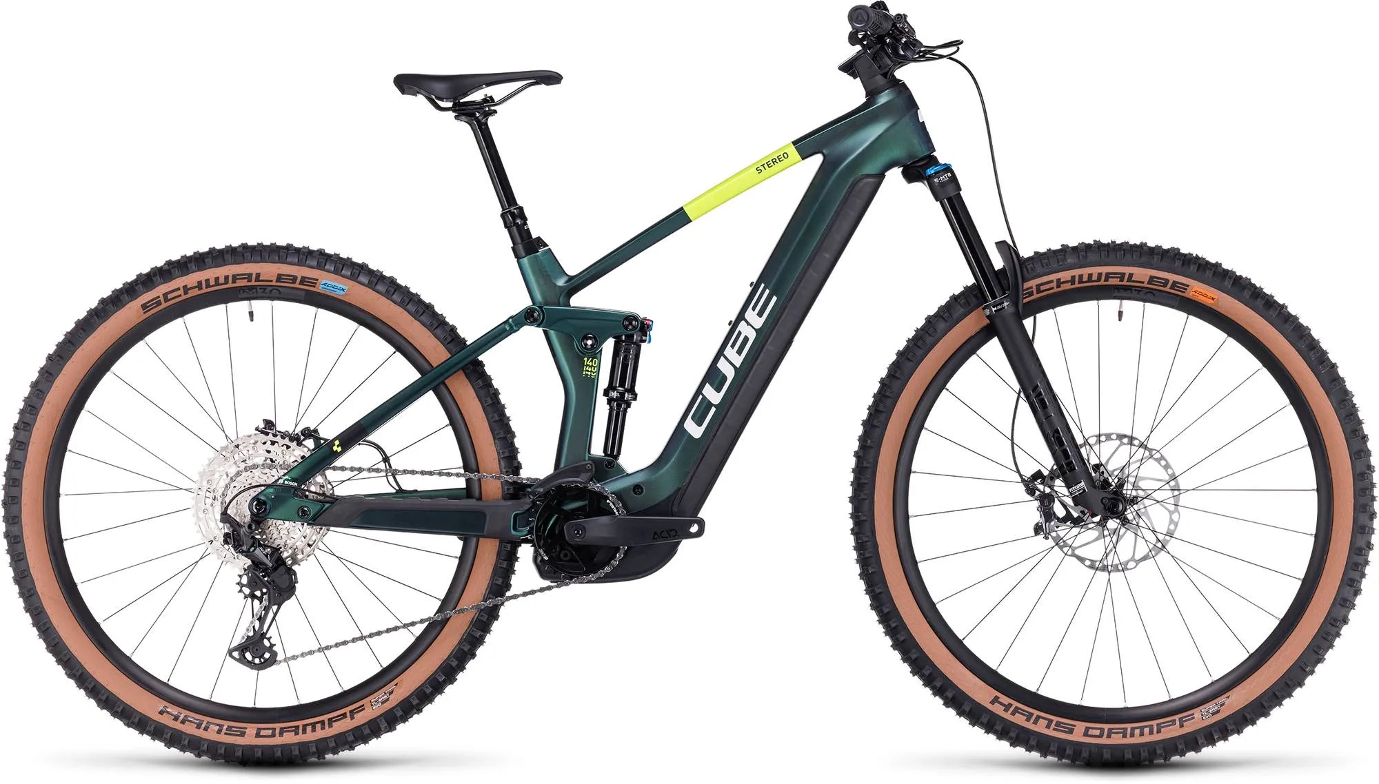 CUBE STEREO HYBRID 140 HPC SLX 750 GOBLIN/YELLOW
