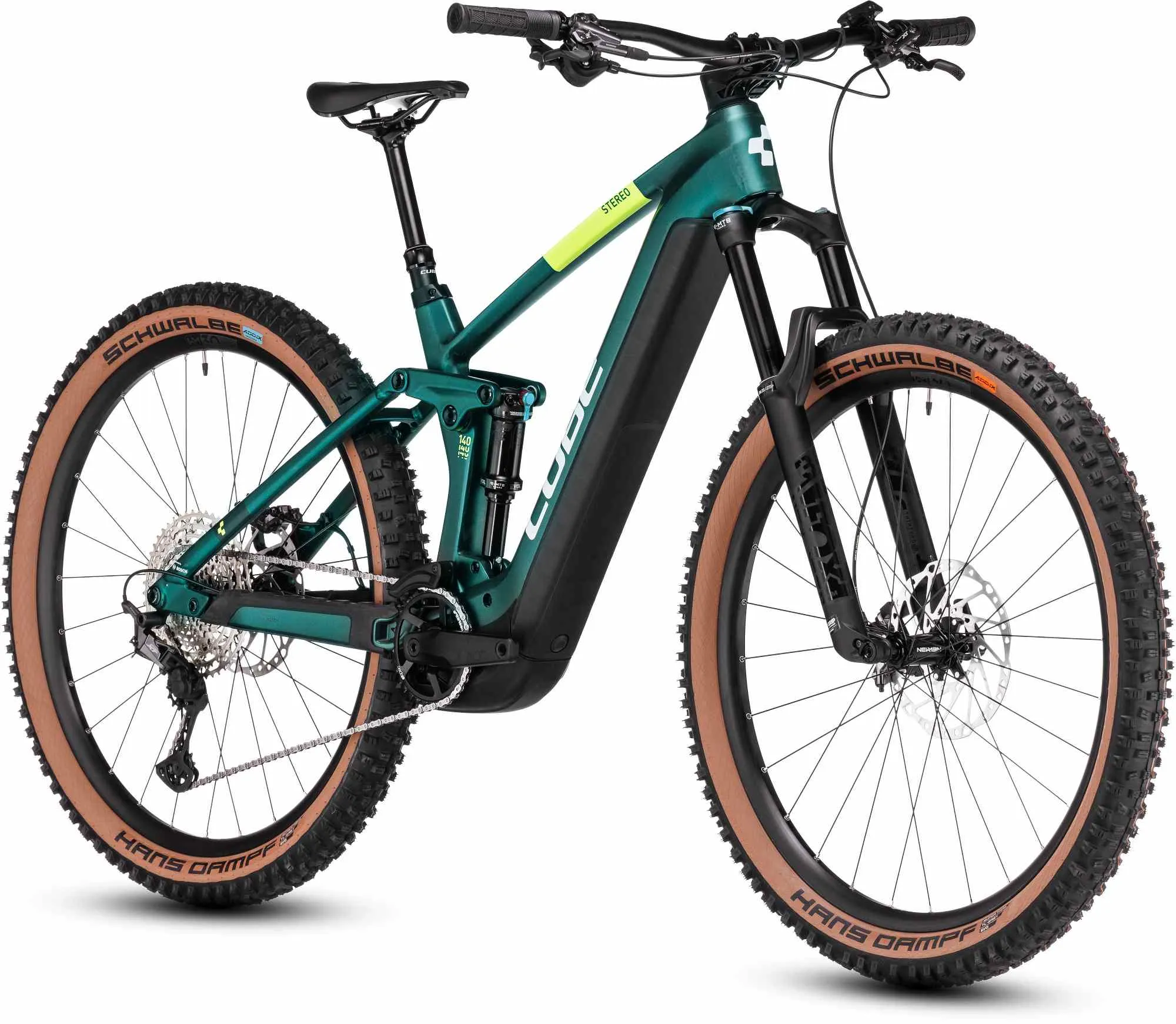 CUBE STEREO HYBRID 140 HPC SLX 750 GOBLIN/YELLOW