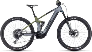 CUBE STEREO HYBRID 140 HPC TM 750 FLASHGREY/OLIVE