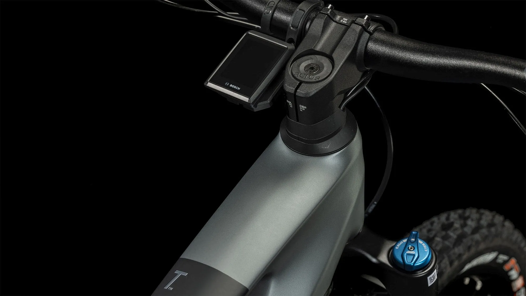 CUBE STEREO HYBRID 140 HPC TM 750 FLASHGREY/OLIVE