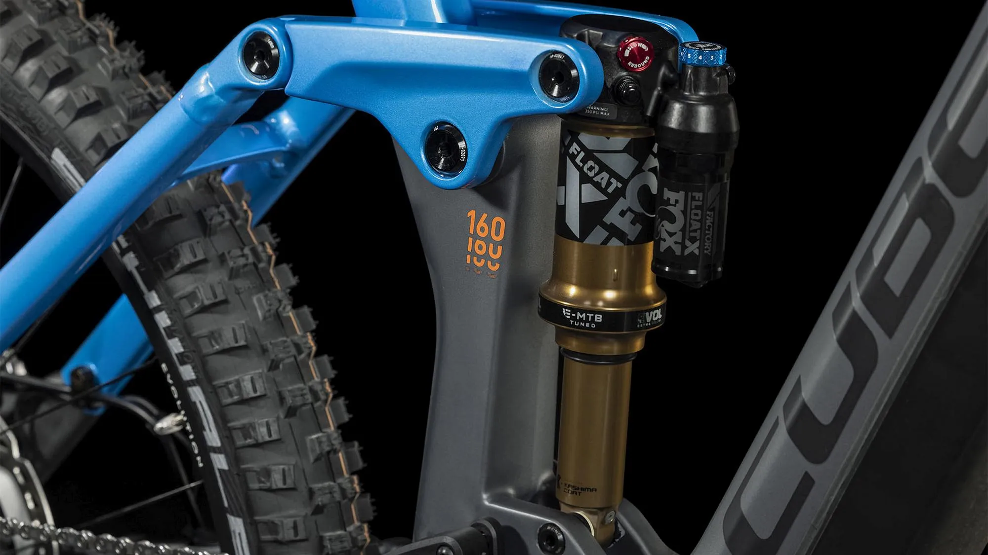 CUBE STEREO HYBRID 160 HPC ACTIONTEAM 750 27.5 ACTIONTEAM