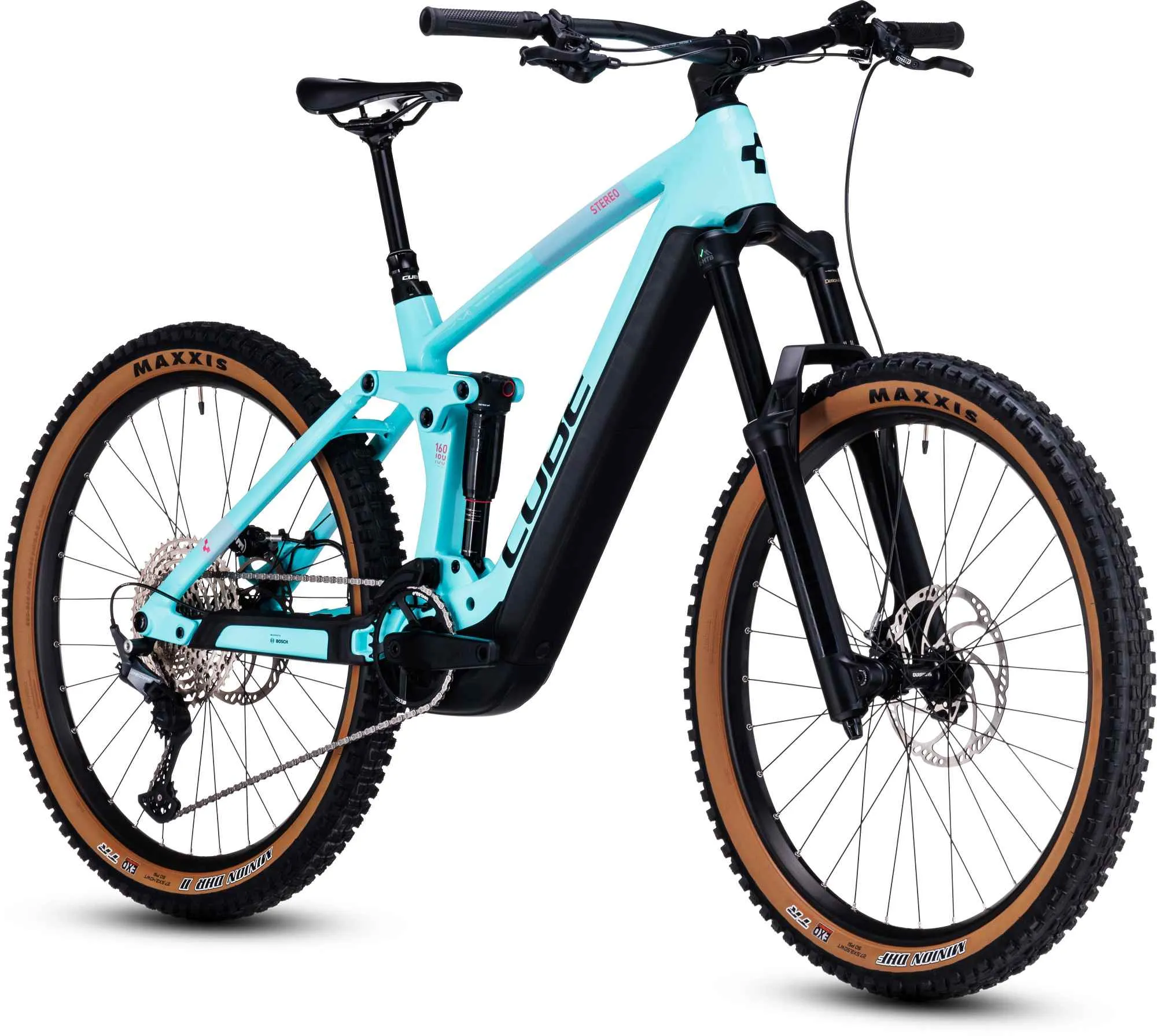 CUBE STEREO HYBRID 160 HPC RACE 750 27.5 ICEBLUE/BLACK