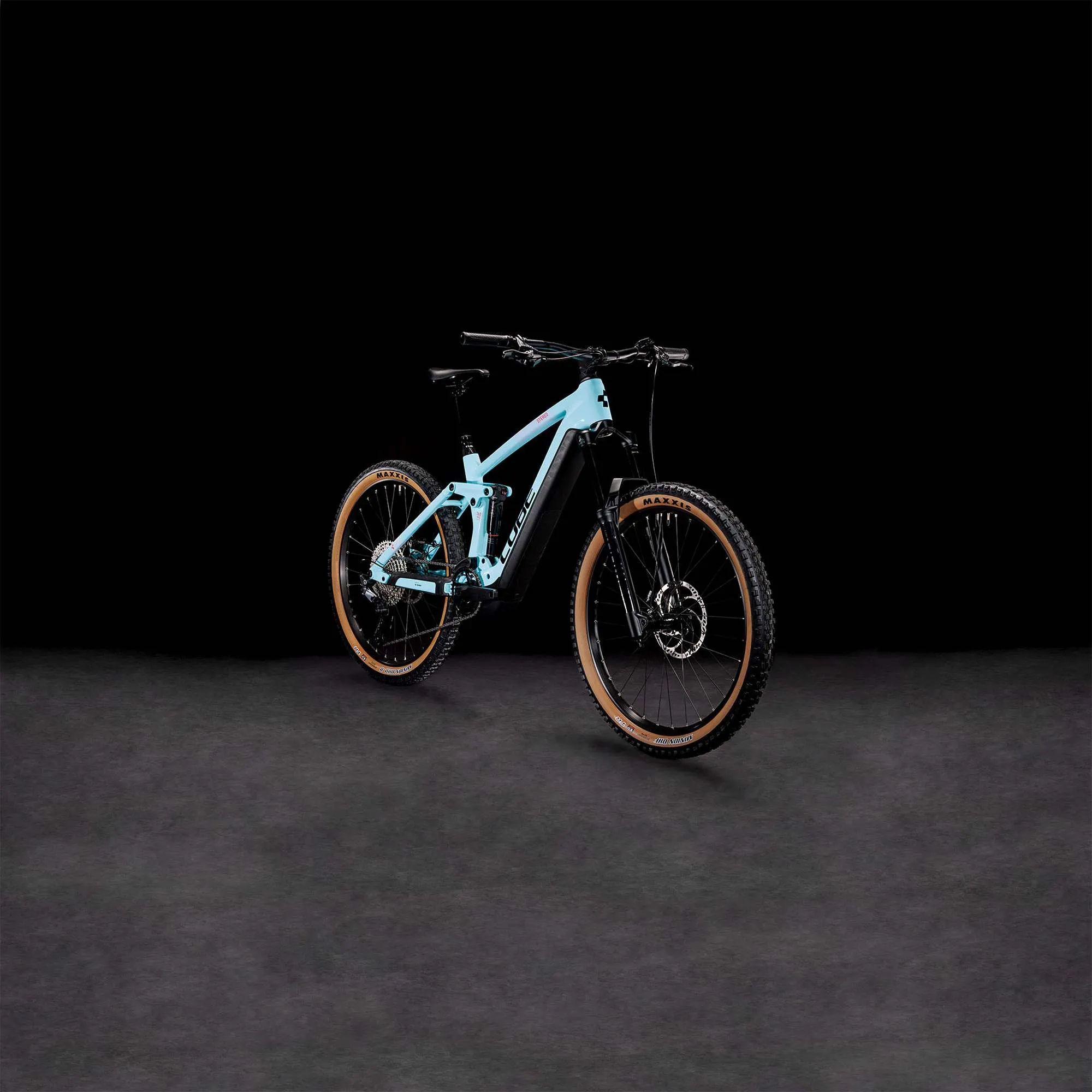 CUBE STEREO HYBRID 160 HPC RACE 750 27.5 ICEBLUE/BLACK