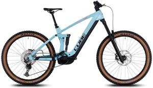 CUBE STEREO HYBRID 160 HPC RACE 750 27.5 ICEBLUE/BLACK