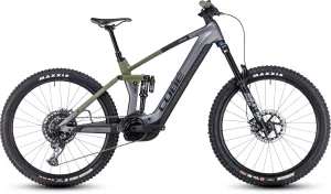 CUBE STEREO HYBRID 160 HPC TM 750 27.5 FLASHGREY/OLIVE