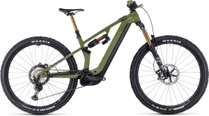 CUBE STEREO HYBRID ONE55 C:68X TM 750 29 OLIVE/CHROME