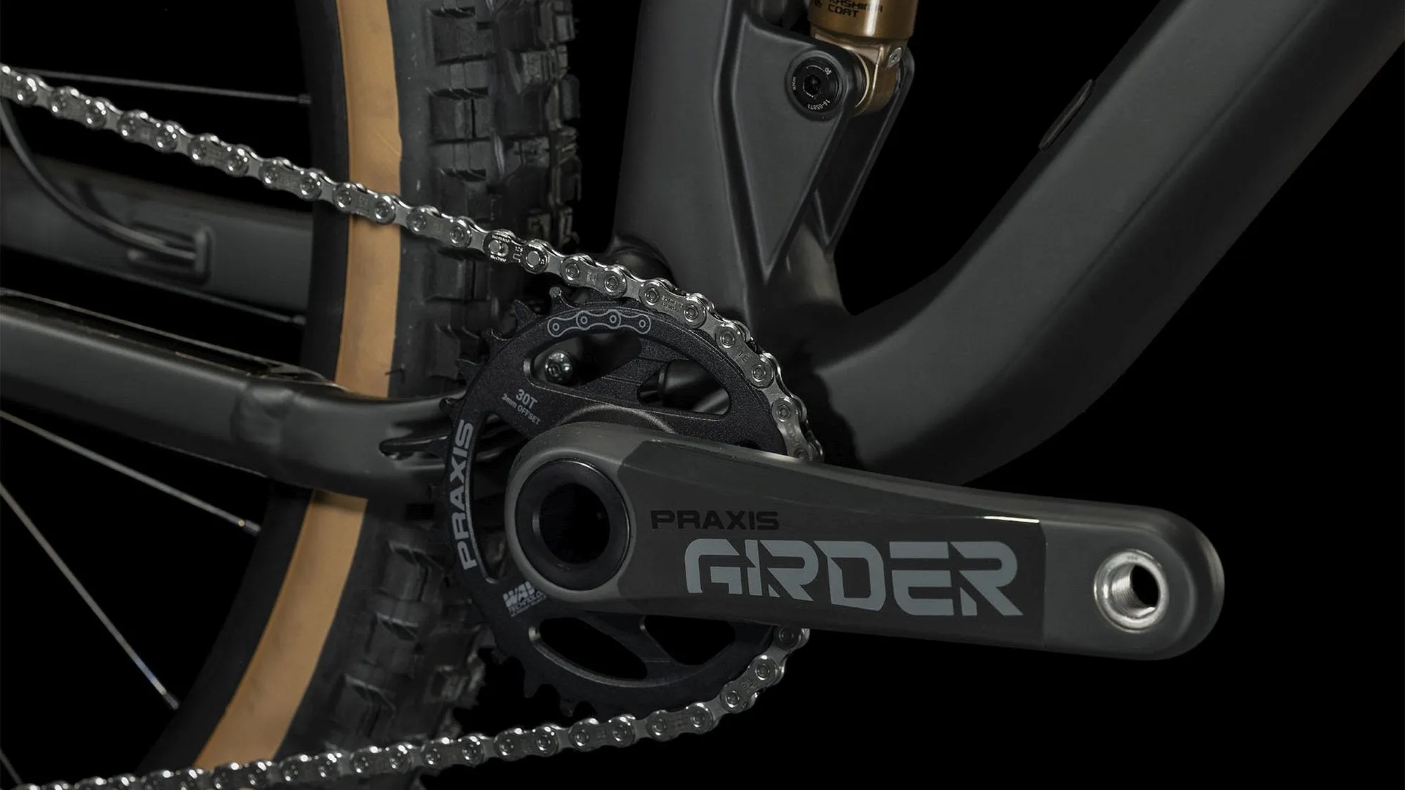 CUBE STEREO ONE22 HPC EX 29 CARBON/BLACK