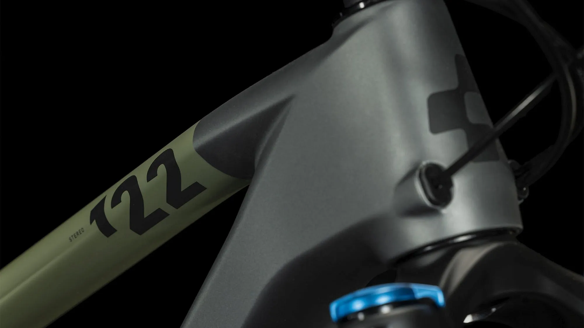 CUBE STEREO ONE22 HPC TM 29 FLASHGREY/OLIVE