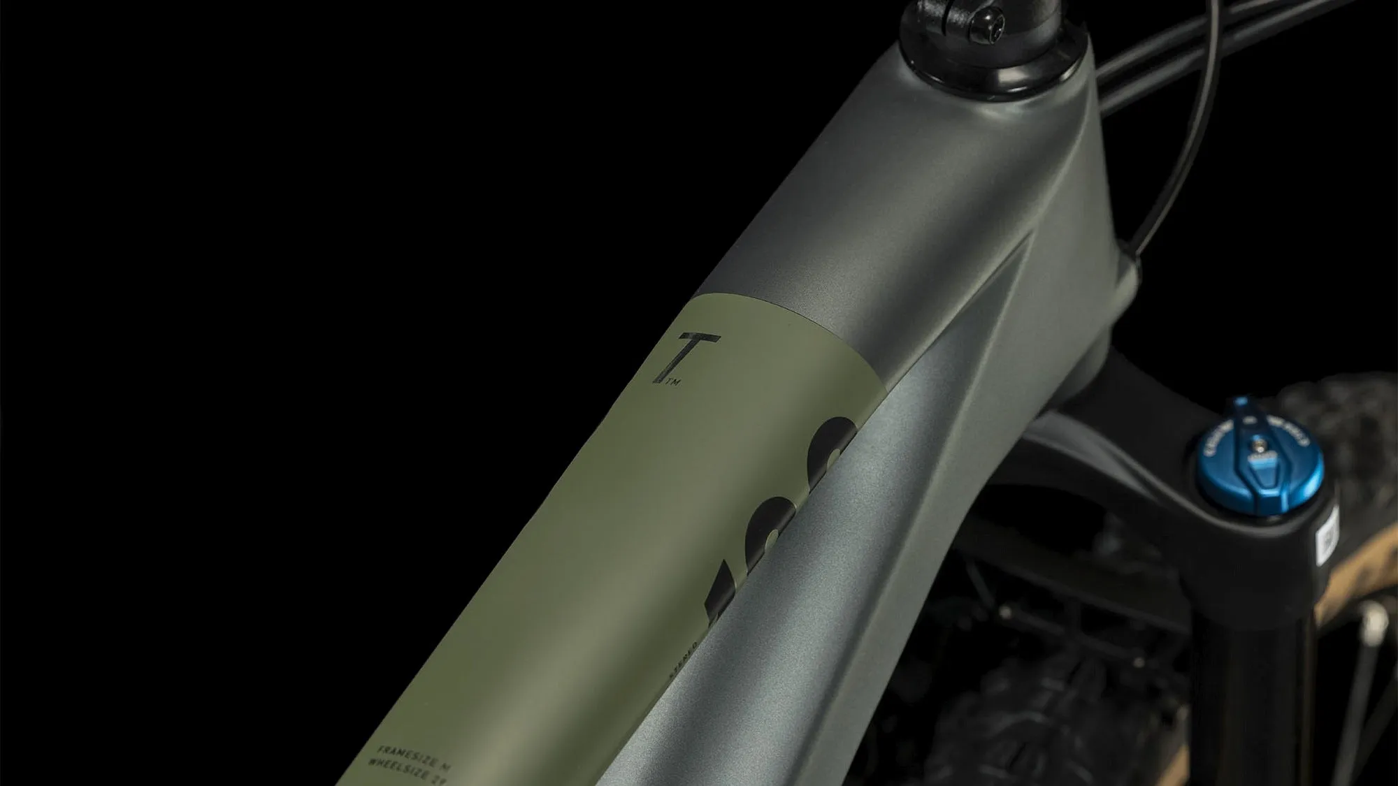CUBE STEREO ONE22 HPC TM 29 FLASHGREY/OLIVE