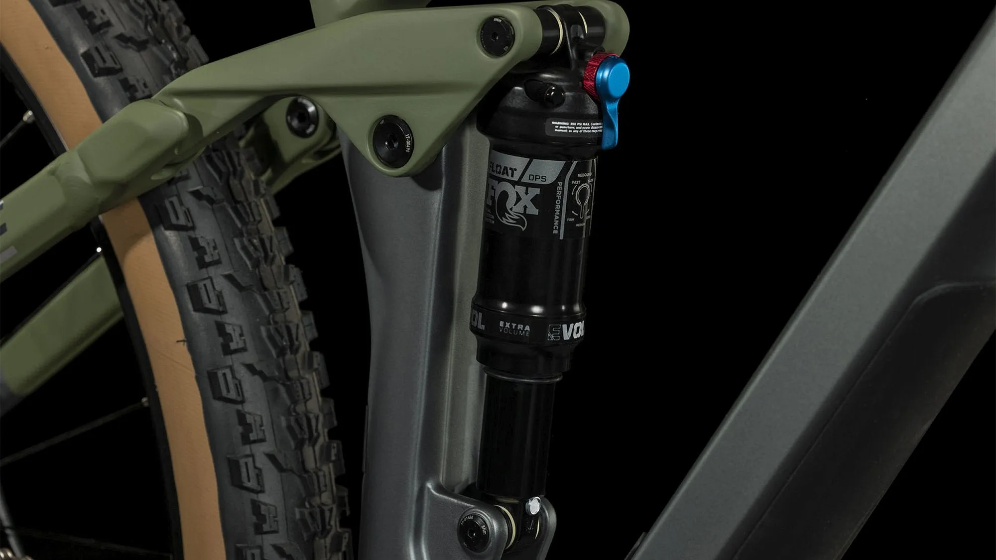 CUBE STEREO ONE22 HPC TM 29 FLASHGREY/OLIVE