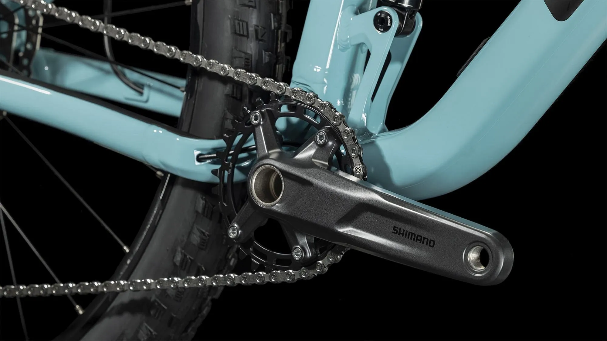 CUBE STEREO ONE22 RACE MAYABLUE/BLACK