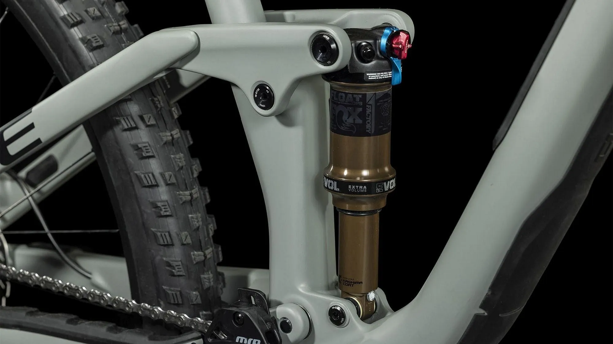 CUBE STEREO ONE44 C:62 RACE SWAMPGREY/BLACK