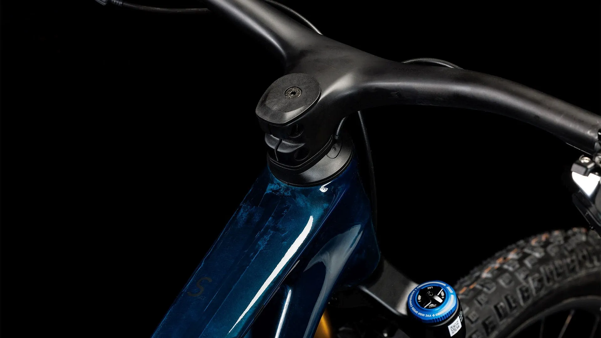 CUBE STEREO ONE44 C:68X SLT LIQUIDBLUE/BLACK