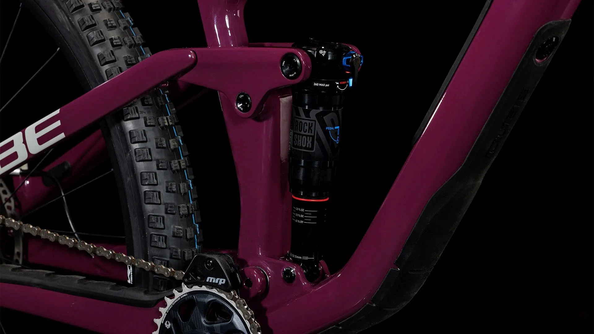 CUBE STEREO ONE44 C:68X SLX WINE/GREY