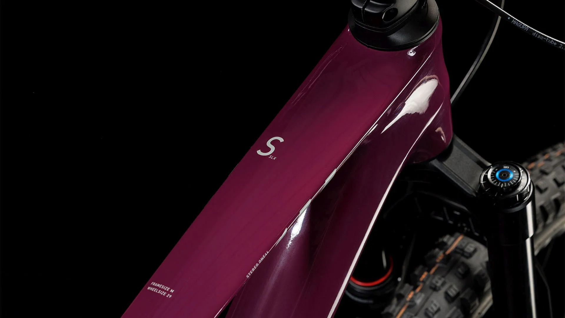CUBE STEREO ONE44 C:68X SLX WINE/GREY