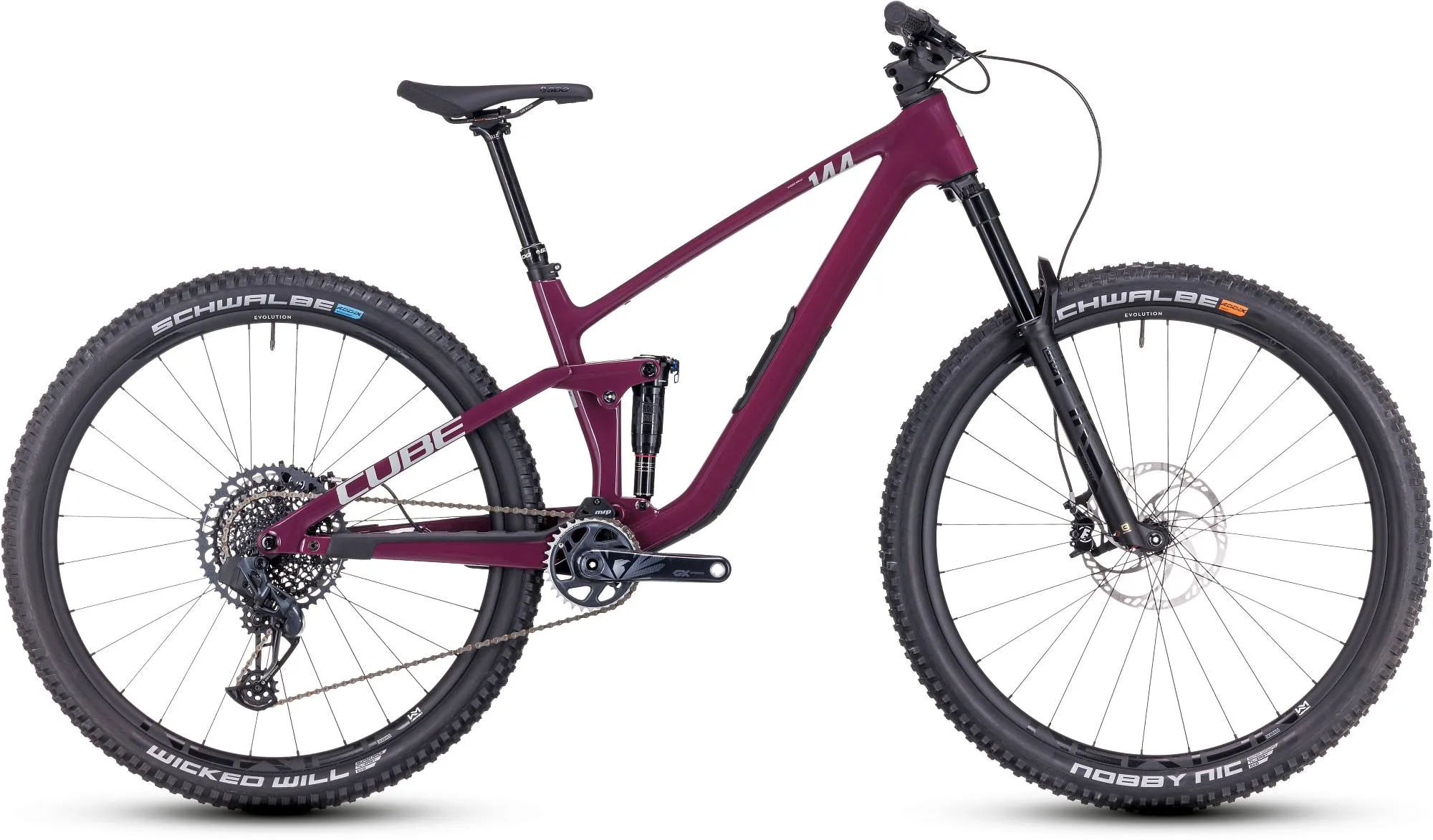 CUBE STEREO ONE44 C:68X SLX WINE/GREY
