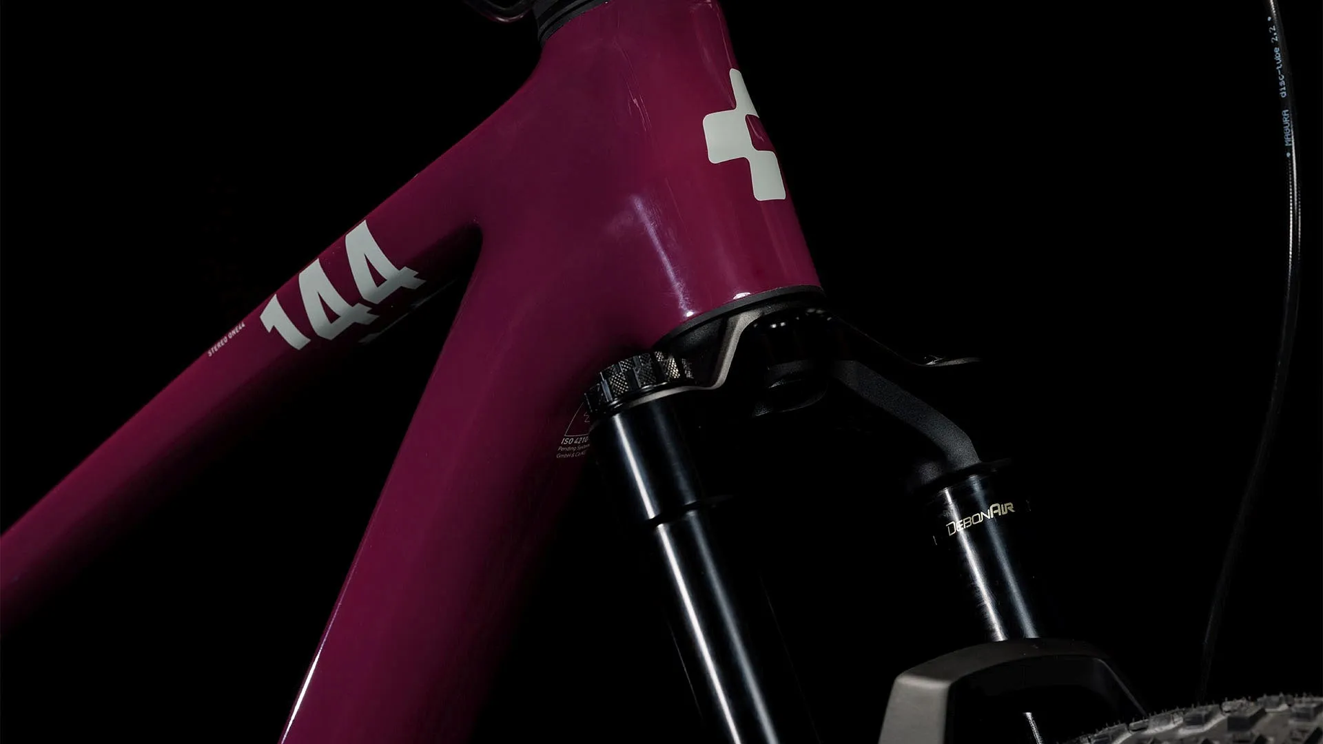 CUBE STEREO ONE44 C:68X SLX WINE/GREY