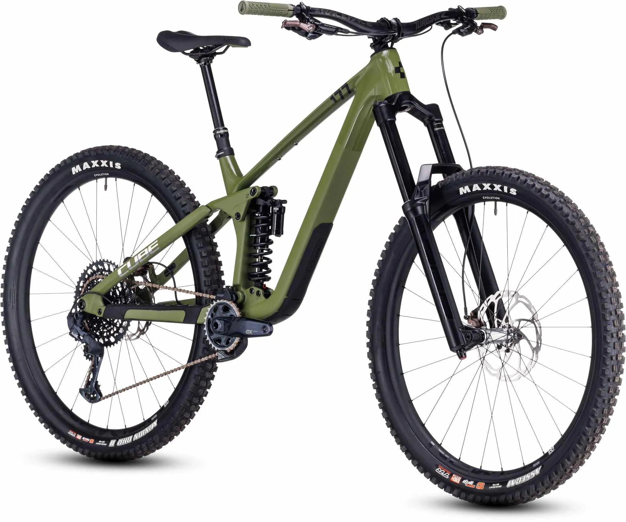 CUBE STEREO ONE77 C:68X TM 29 OLIVE/CHROME